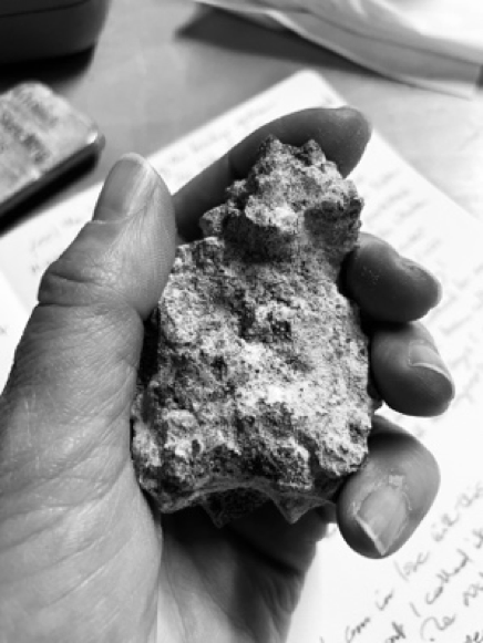 Writing with Stones workshop