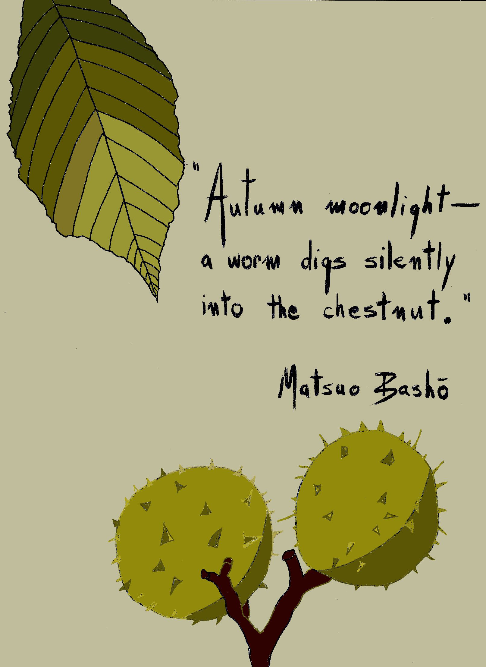 Writing haiku workshop